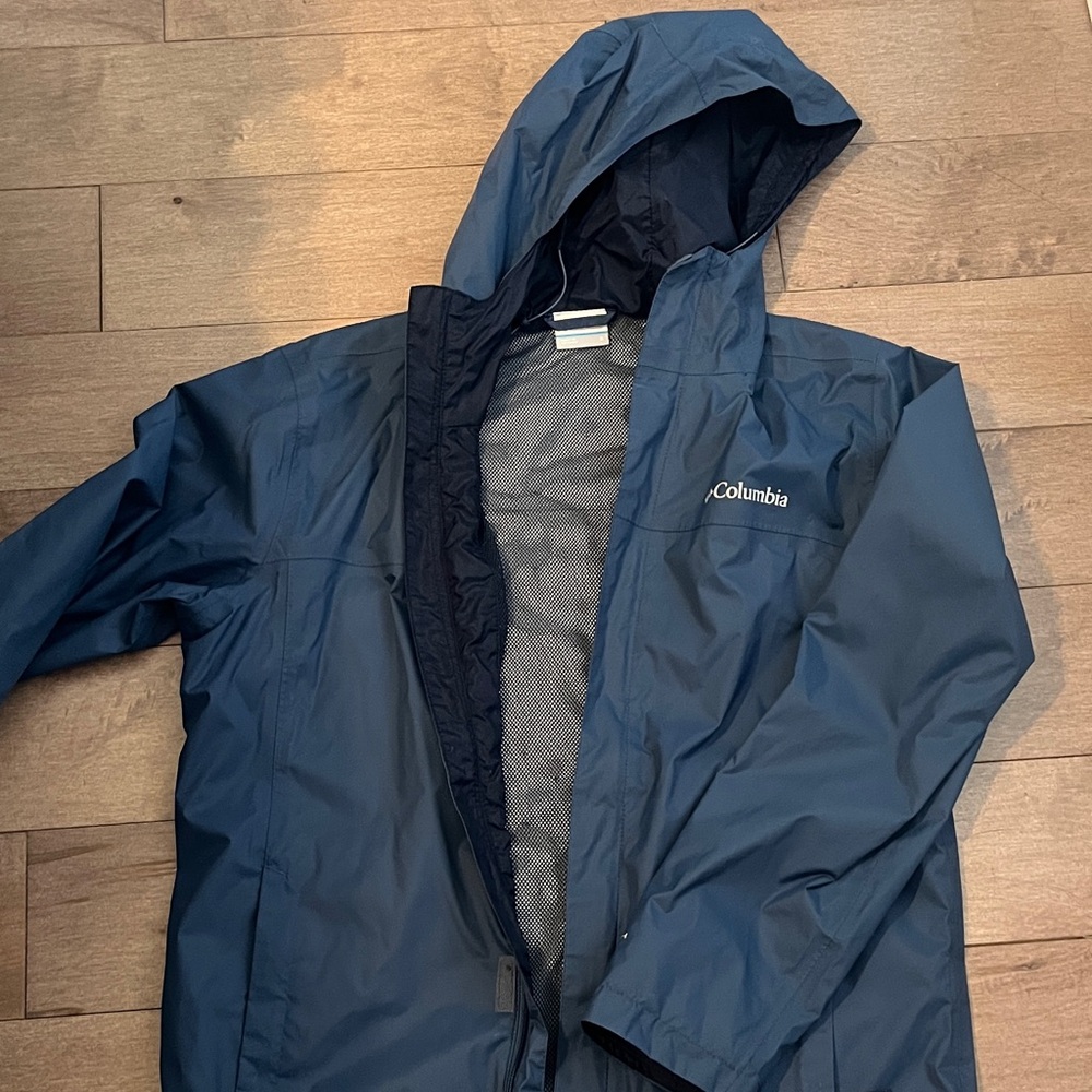 Columbia Navy Waterproof Jacket